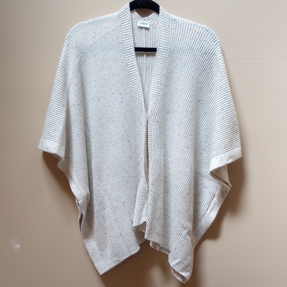 J. Crew Cream Women's Poncho